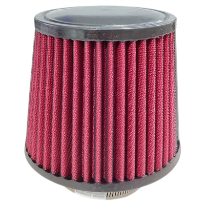 Carub Hava Filtresi Tuning Kırmızı 16cmx15cm (Giriş: 76mm) BR4686341