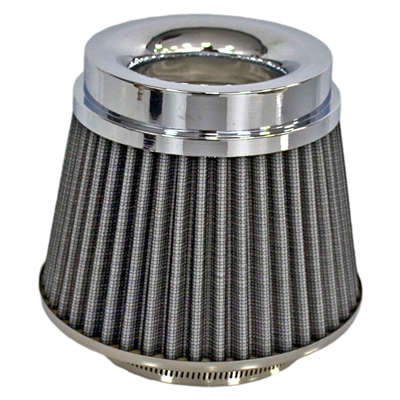 Carub Hava Filtresi Tuning Krom-Gri 15cmx15,5cm (Giriş 2 Aparatlı) BR4686303
