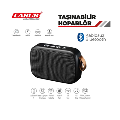Carub Hoparlör Taşınabilir Kablosuz Bluetooth BR2749940