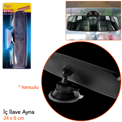 Carub İç İlave Ayna Vantuzlu 24 cm BR0221171