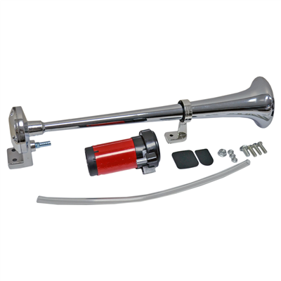 Carub Marine Korna 12V Motorlu Tekli Krom 450 mm BR2751518