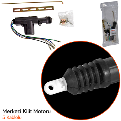 Carub Merkezi Kilit 5 Kablo Tek Motor Kancalı BR4603301