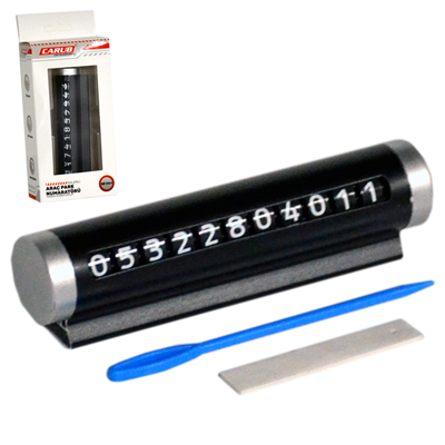 Carub Numaratik Çevirmeli Kalemli Siyah BR4620632