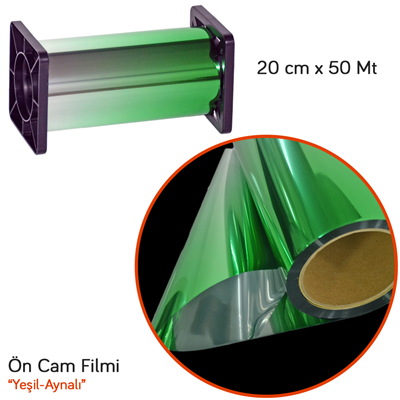 Carub Ön Cam Filmi Yeşil-Aynalı 20 cm x 50 mt GN-S BR1206504