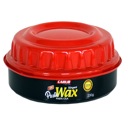 Carub Pasta Cila Boya Koruyucu Süngerli 230 gr Kutu Kırmızı BR0850103