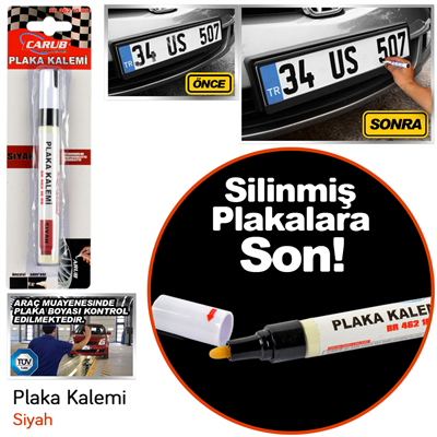 Carub Plaka Yazma Kalemi Siyah BR4621008