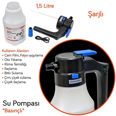 Carub Su Pompası Basınçlı Şarjlı (Köpük Püskürtücü) 1,5 Lt BR0922547