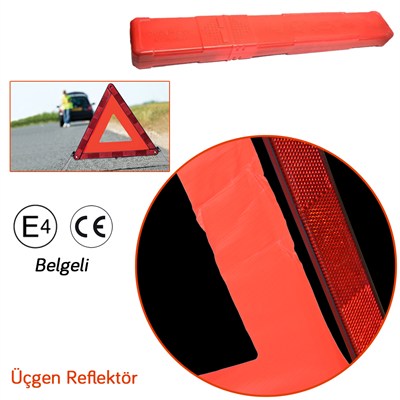 Carub Üçgen Reflektör E Belgeli