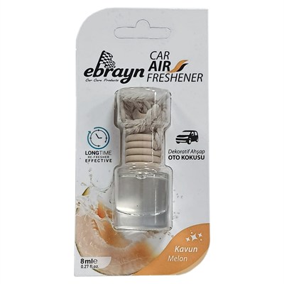 Ebrayn Dekoratif Ahşap Oto Kokusu Kavun 8 ml