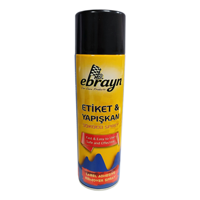 Ebrayn Aerosol Etiket ve Yapışkan Sökücü Sprey 500 ml