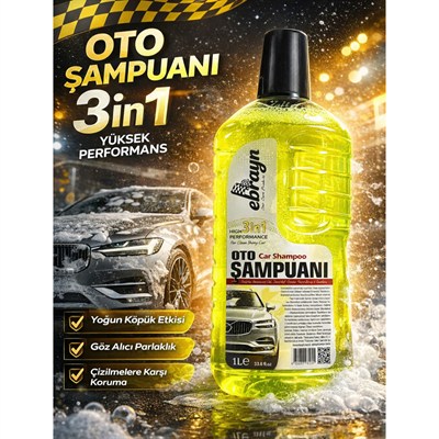 Ebrayn Oto Şampuan 1000 ml