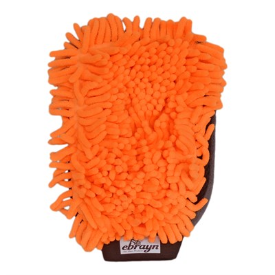 Ebrayn Oto Yıkama Eldiveni Premium Mikrofiber Çift Taraflı Su Geçirmez Renkli EBR-088