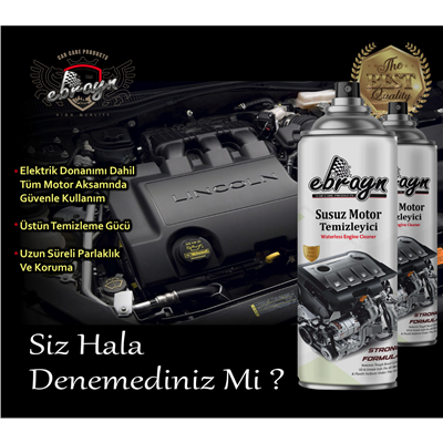 Ebrayn Aerosol Susuz Motor Temizleyici 500 ml