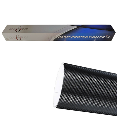 Guard 5D Karbon Kaplama Folyo Eko 152 cm x 15 mt Siyah (3 Katman-200 micron/7,5mil)