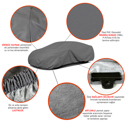 Guard Audi S6 Oto Branda Miflonlu ve Su Geçirmez