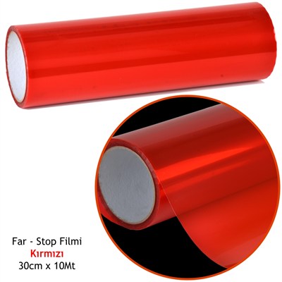 Guard Far Stop Filmi Kırmızı 30 cm x 10 mt (120 micron)