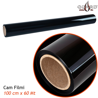 Guard GT-200 2 Ply Çizilmez 100 cm x 60 Mt %05 S.D.Black Cam Filmi