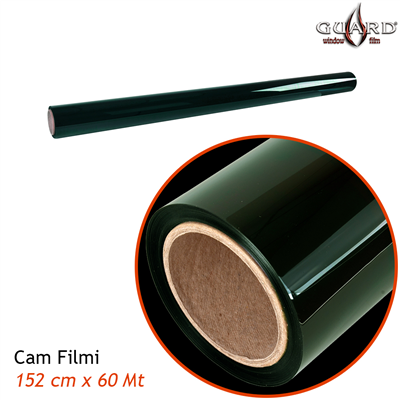 Guard GT-200 2 Ply Çizilmez 152 cm x 30 Mt %15 Green Cam Filmi