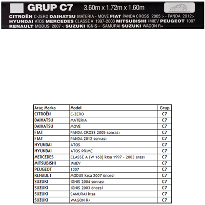 Guard Jeep Grup C7 Oto Branda XXL