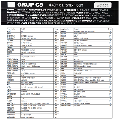 Guard Jeep Grup C9 Oto Branda XXL