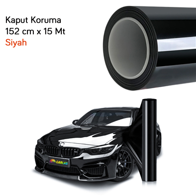 Guard Kaput Koruma Folyo Premium 152 cm x 15 Mt Siyah TPU (3 Katman-200 micron/7,5mil)
