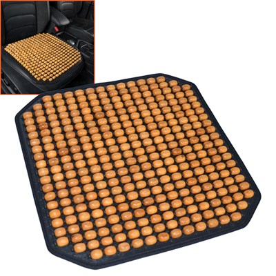 Guard Oturma Minderi Ahşap Boncuklu Bej 733.BJ