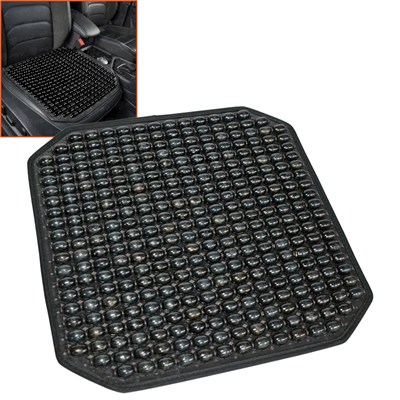 Guard Oturma Minderi Ahşap Boncuklu Siyah 733.BL