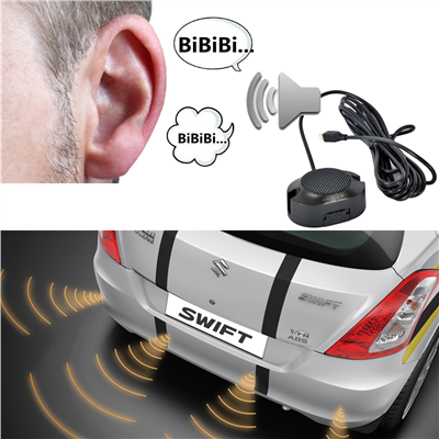 Guard Park Sensörü Ses İkazlı 22 mm Siyah