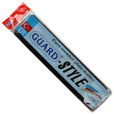 Guard Plaka Altlığı Euro Siyah (Tekli)