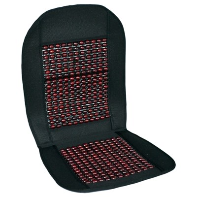 Guard Scarlet Sırt Minderi Oturmalı Ahşap Boncuklu Kırmızı 858.KR