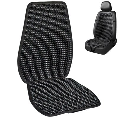 Guard Sırt Minderi Oturmalı Ahşap Boncuklu Siyah 697.BL