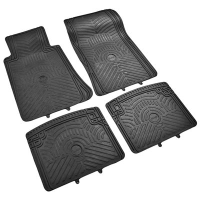 İmage Bmw Yarı-Üniversal Lüks Siyah Kauçuk Paspas