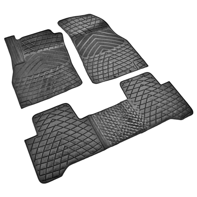 İmage Fiat Doblo 2010-2022 Siyah Kauçuk Paspas