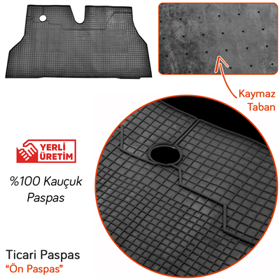 İmage Fiat Ducato 1993-2006 /Jumper-Boxer Kauçuk Paspas Ticari