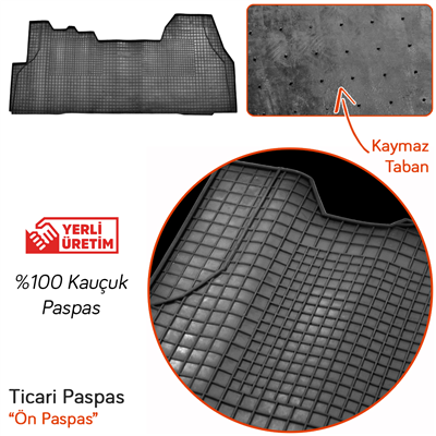 İmage Fiat Ducato 2006-2023 /Jumper-Boxer Kauçuk Paspas Ticari