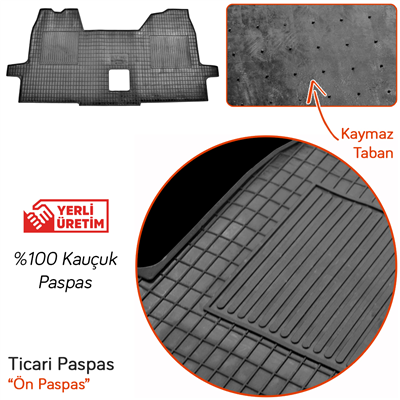 İmage Ford Transit (T16 V184/V185) 2002-2006 Kauçuk Paspas Ticari