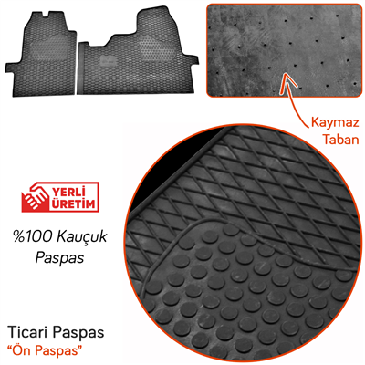 İmage Ford Transit (V347/V348) 2006-2013 Kauçuk Paspas Ticari