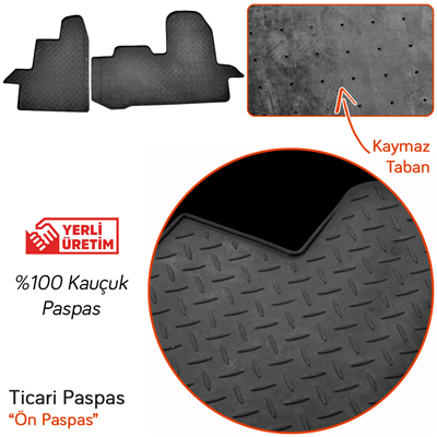 İmage Ford Transit (V363) 2014-2023 /Custom Kauçuk Paspas Ticari