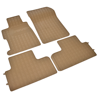 İmage Honda Civic 2012-2016 Bej Kauçuk Paspas