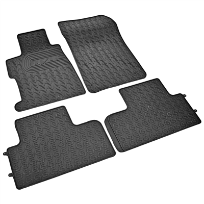 İmage Honda Civic 2012-2016 Siyah Kauçuk Paspas