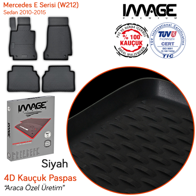 İmage Mercedes E Serisi (W212) 2010-2015 /E Serisi (W213) 4D Havuzlu Paspas