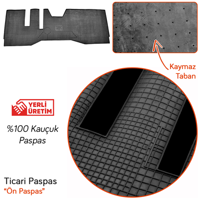 İmage Mitsubishi Canter FE 659-639 1998-2006 Kauçuk Paspas Ticari