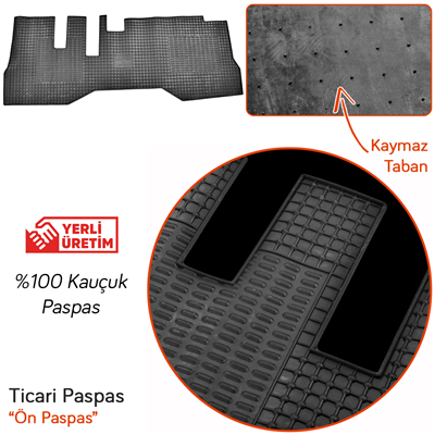 İmage Mitsubishi Canter Fuso 711 2007-2017 Kauçuk Paspas Ticari
