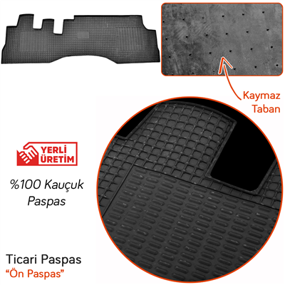 İmage Mitsubishi Canter Fuso 859-839 2007-2017 Kauçuk Paspas Ticari