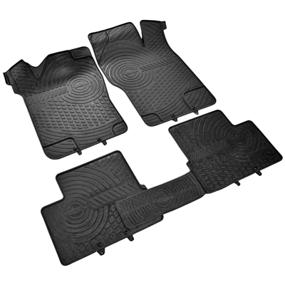 İmage Opel Yarı-Üniversal Lüks Siyah Kauçuk Paspas