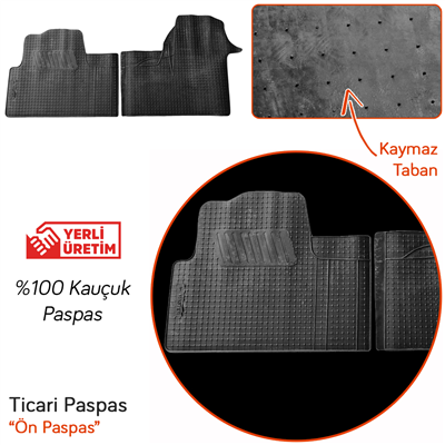 İmage Renault Master 2010-2024 Kauçuk Paspas Ticari