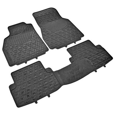 İmage Renault Megane 2 2004-2009 Siyah Kauçuk Paspas