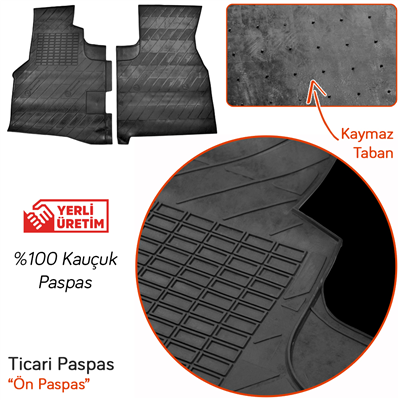 İmage Volkswagen Transporter T4 1995-2003 Kauçuk Paspas Ticari