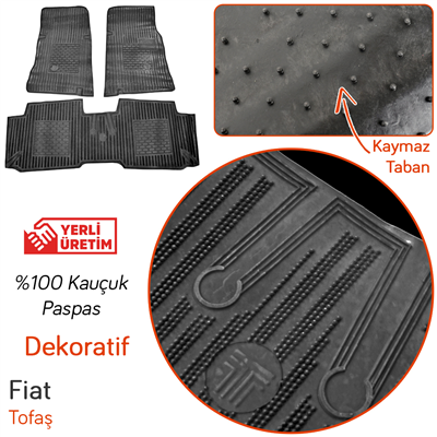 İtibar Dekoratif Tofaş Paspas