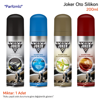 Joker Torpido Parlatıcı (Oto Silikon) Parfümlü 200 Ml